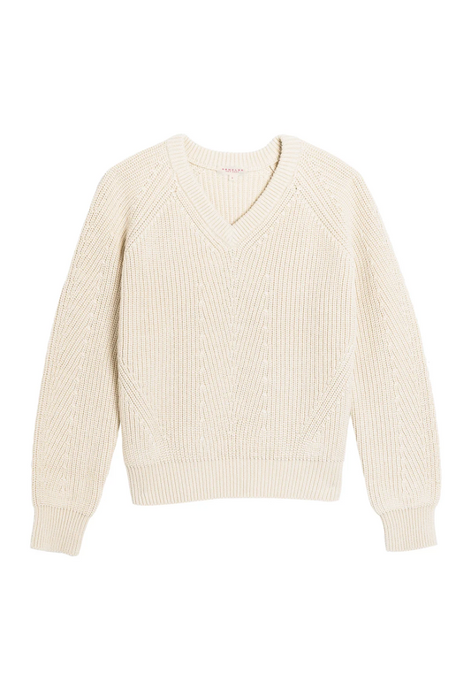 Mimi Cotton Sweater | Off White