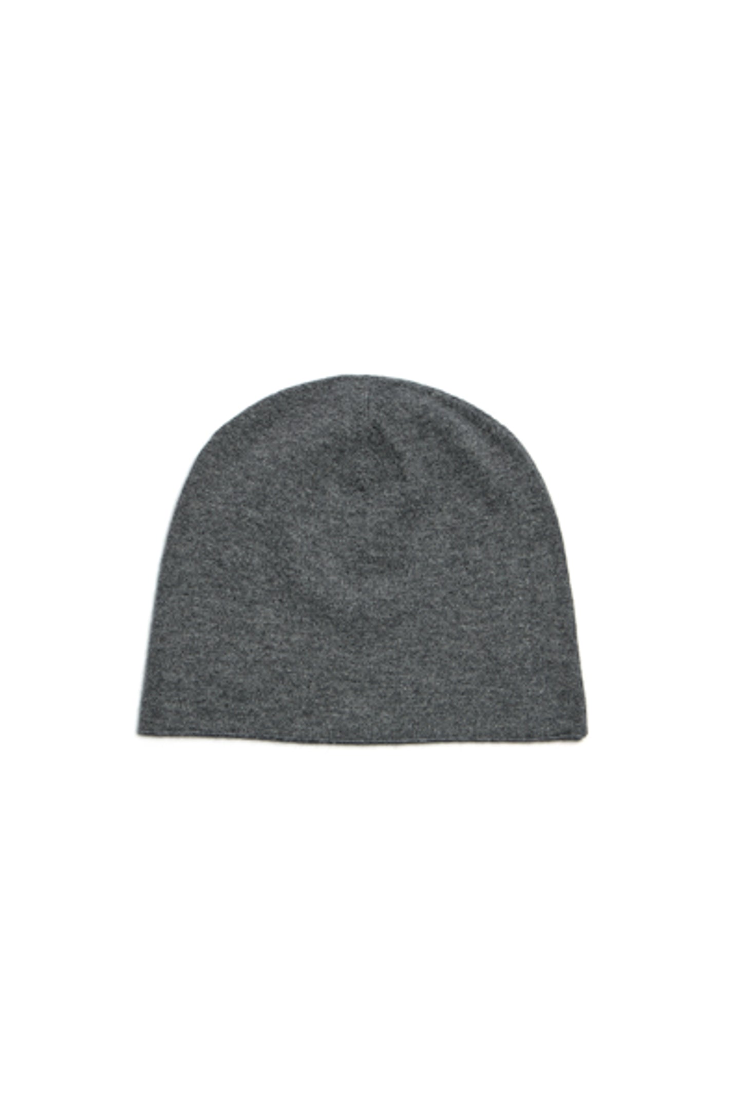 Image of Demylee New York Heather Grey Responsibly Sourced Cashmere Slouchy Beanie _ Ethical Knitwear Brands _ Women Owned Knitwear Brands