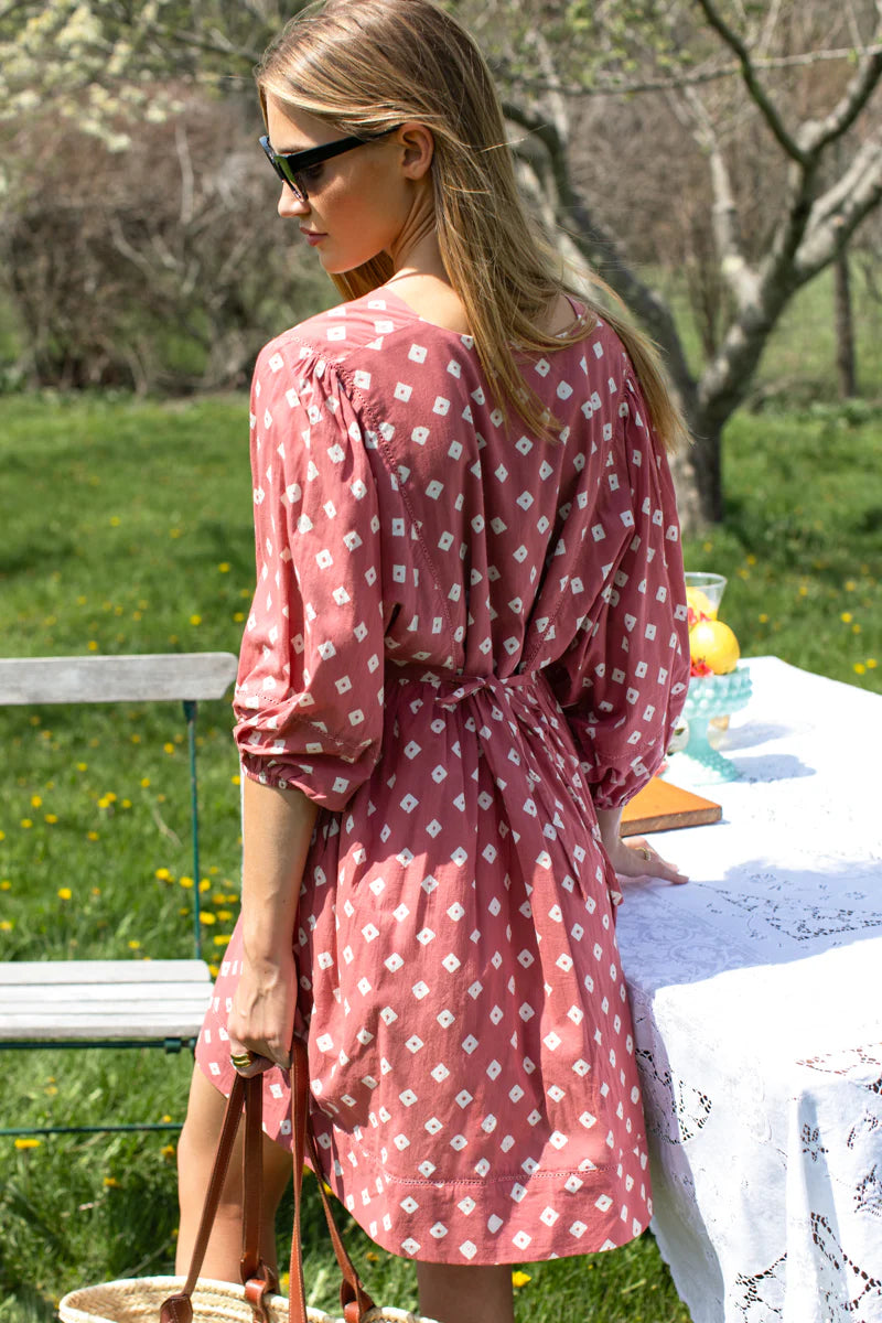 Bastian Beachy Dress | Antique Rouge Diamonds