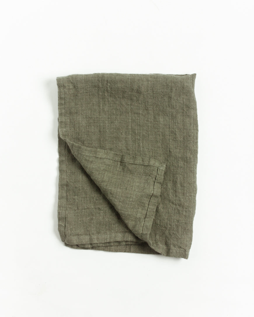 Stone Washed Tea Towel | Belgian Linen