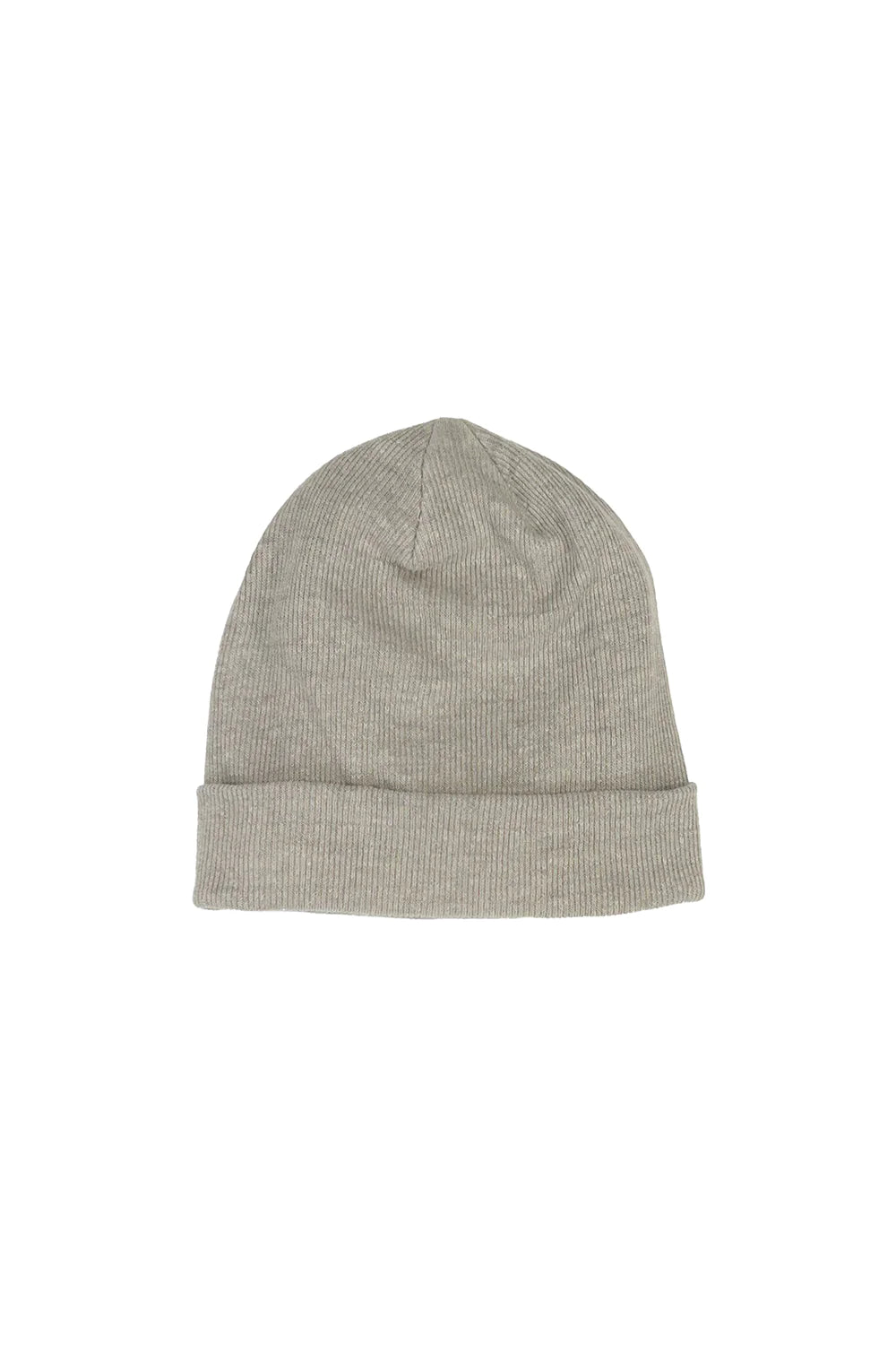 JUNGMAVEN Sustainable Hemp Accessories - Walla Walla Unisex Fisherman Style Beanie - Hemp Merino Wool Eco-Blend - Heathe Grey Canvas