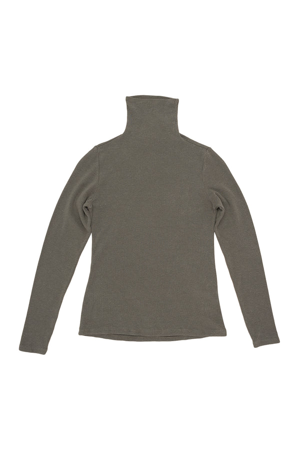 Whidbey Turtleneck | Olive Green Organic