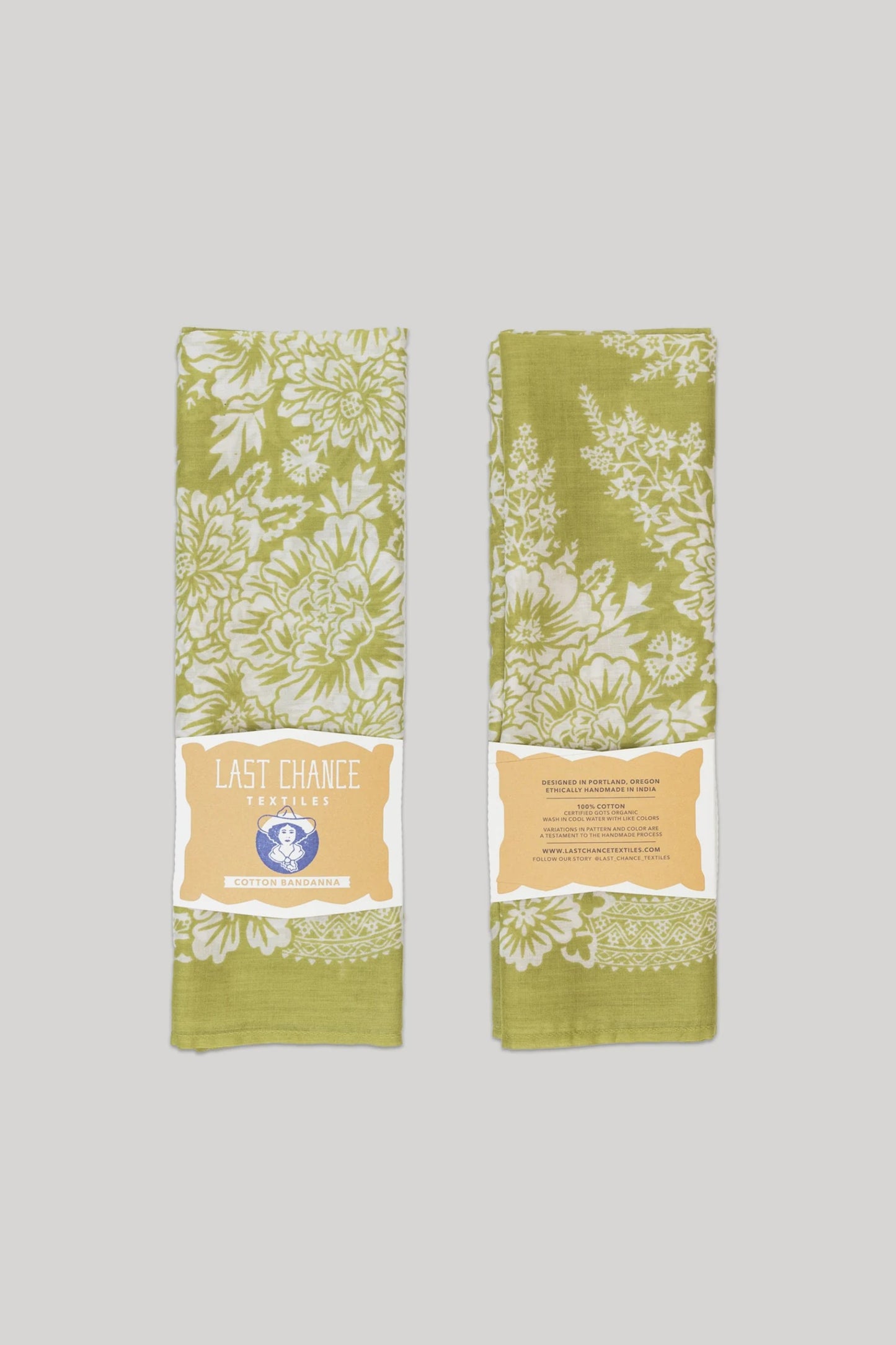 Cotton Blossom Bandana | Sweet Pea