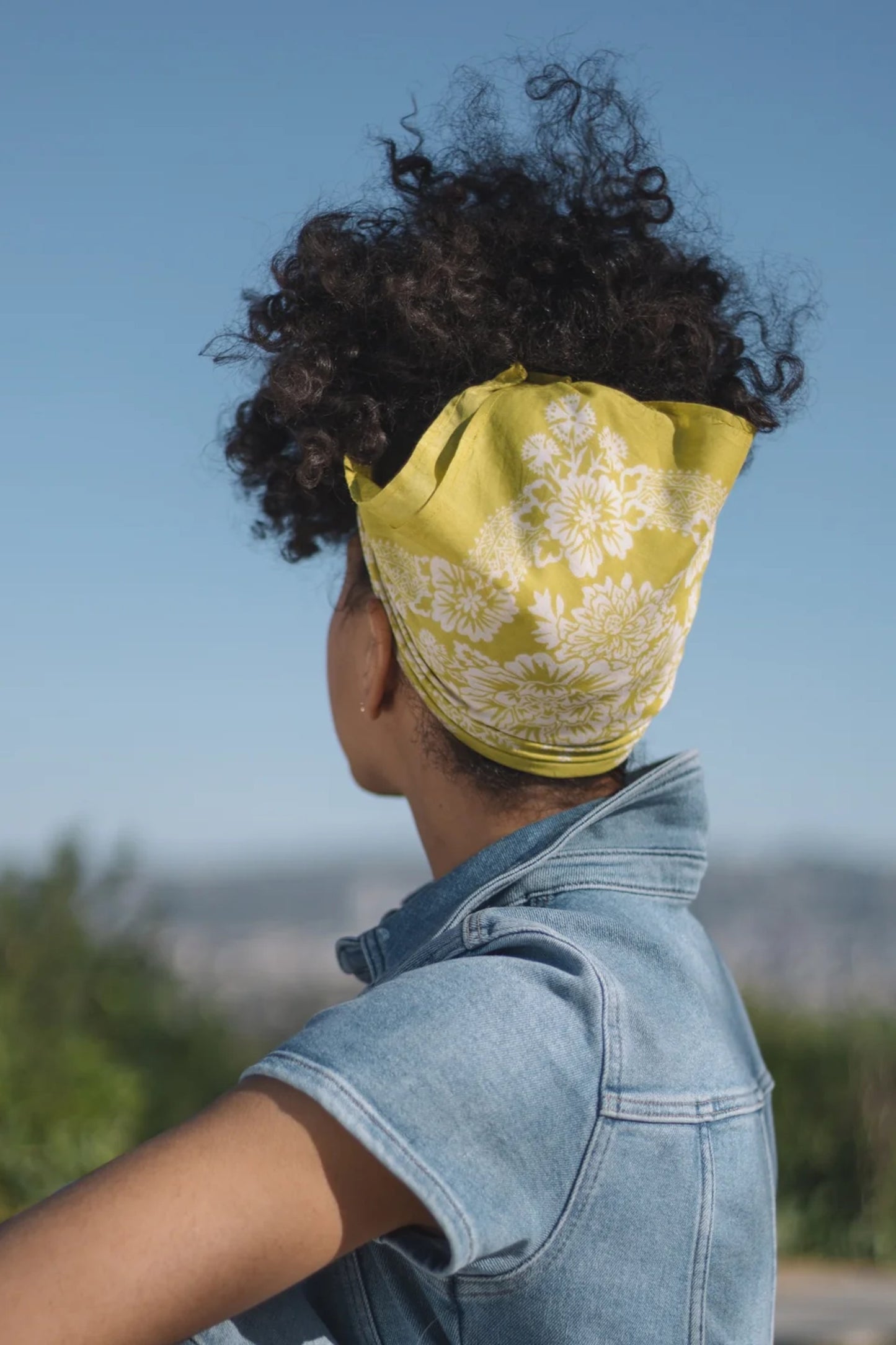 Cotton Blossom Bandana | Sweet Pea
