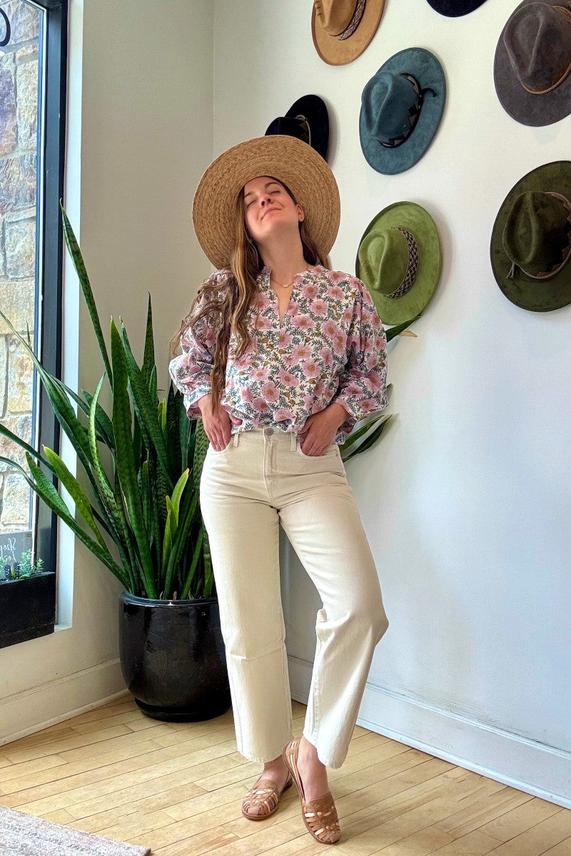 Willow Cotton Blouse | Cici Print
