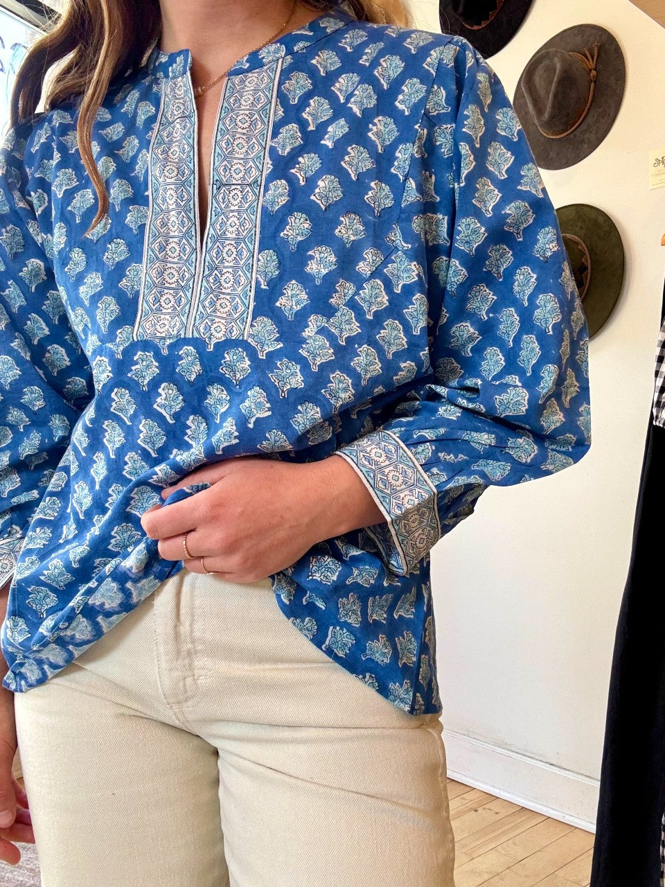 Willow Cotton Blouse | Isla Print