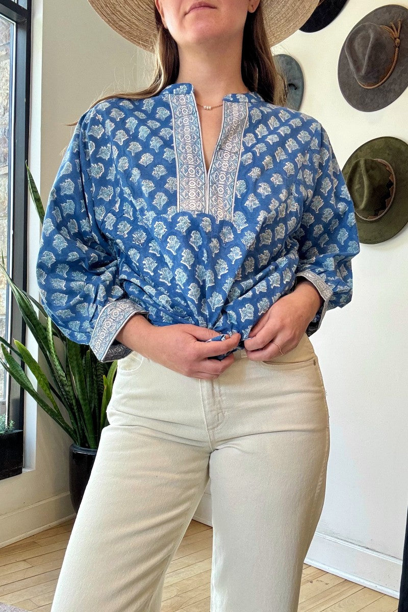 Willow Cotton Blouse | Isla Print