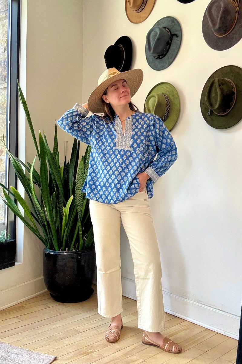 Willow Cotton Blouse | Isla Print