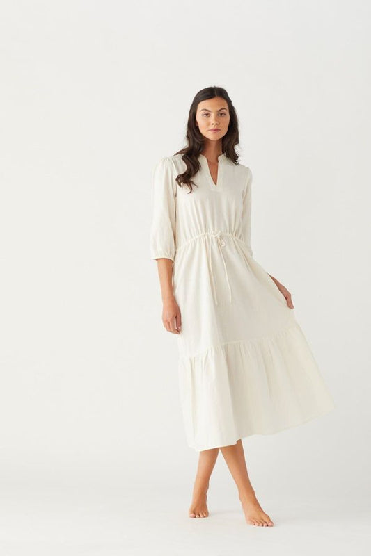 Alys Maxi Dress | Natural Cotton