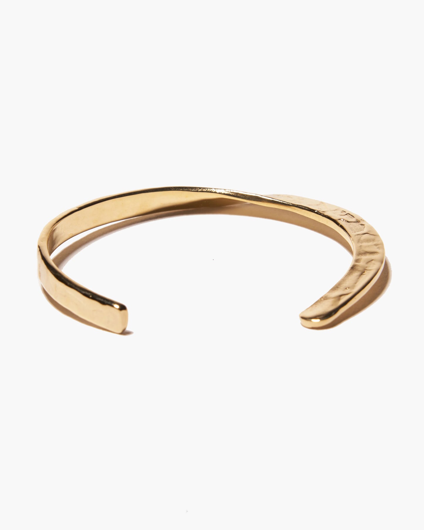Sabine Hammered Cuff | Recycled Brass