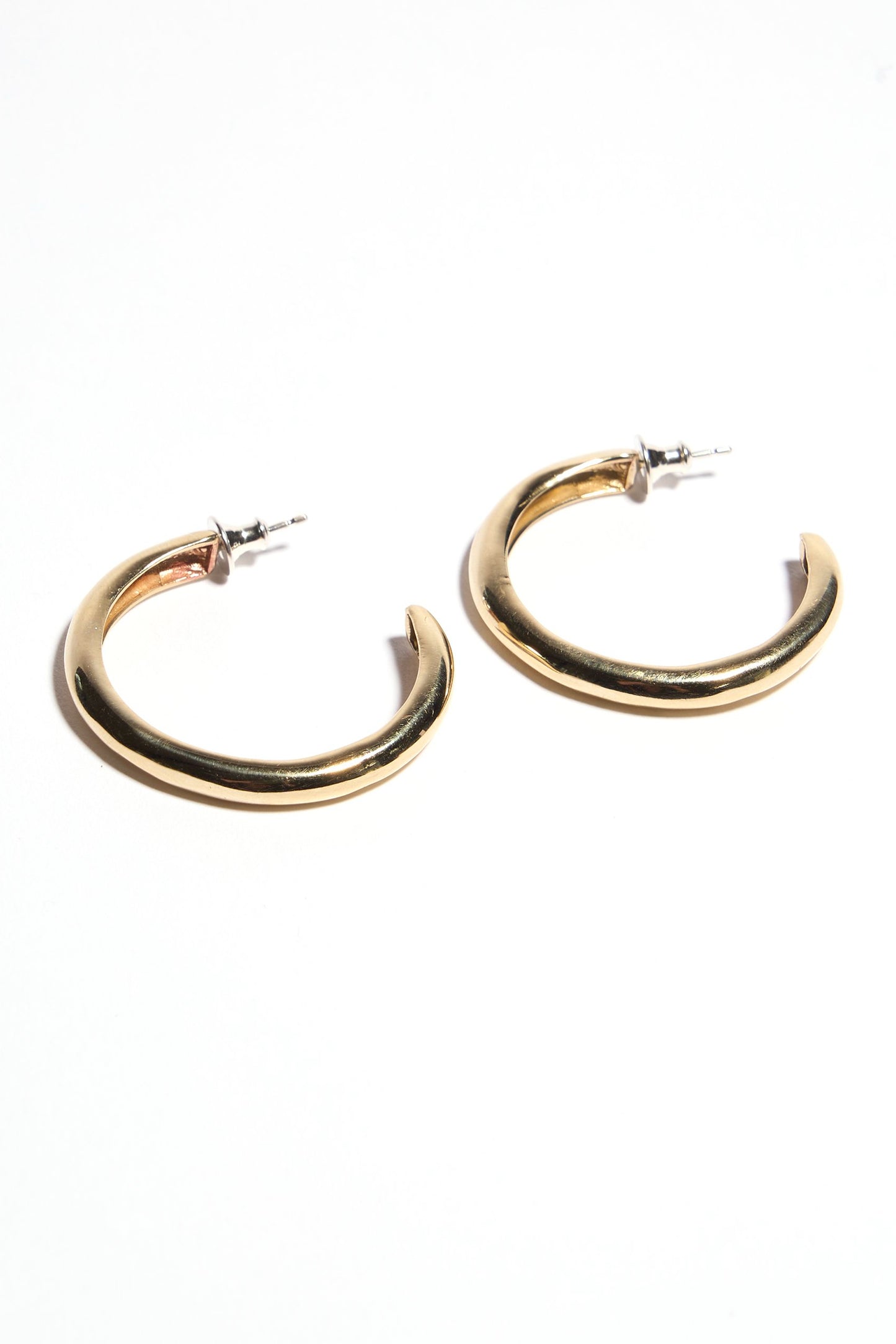 ODETTE_NY_Classic_Minimal_Gold_Bon_Hoop_Recycled_Brass_Handmade_in_USA