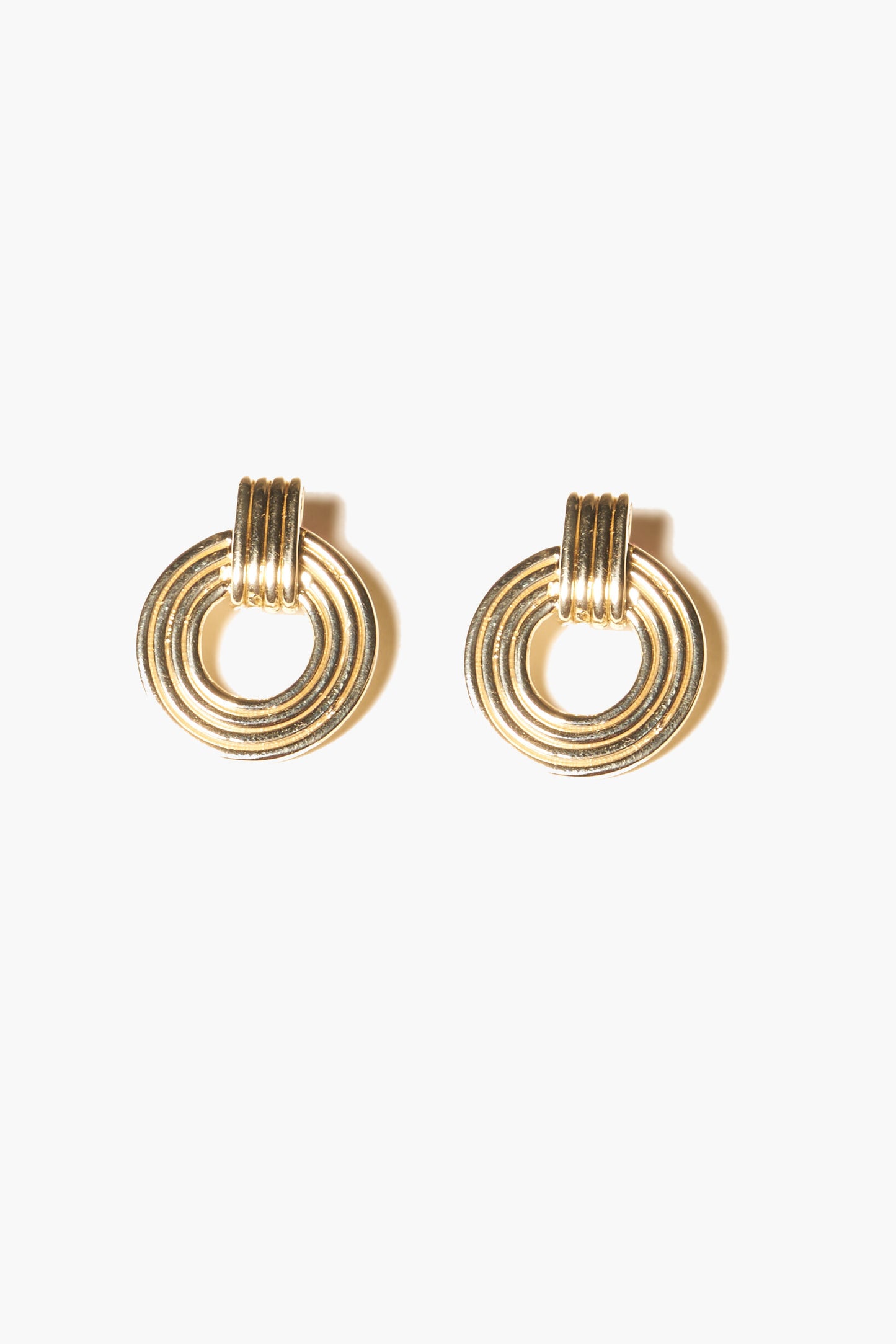 ODETTE_NY_Helios_Grecian_Style_Pendant_Earring_Gold_Recycled_Brass_Handmade_in_USA