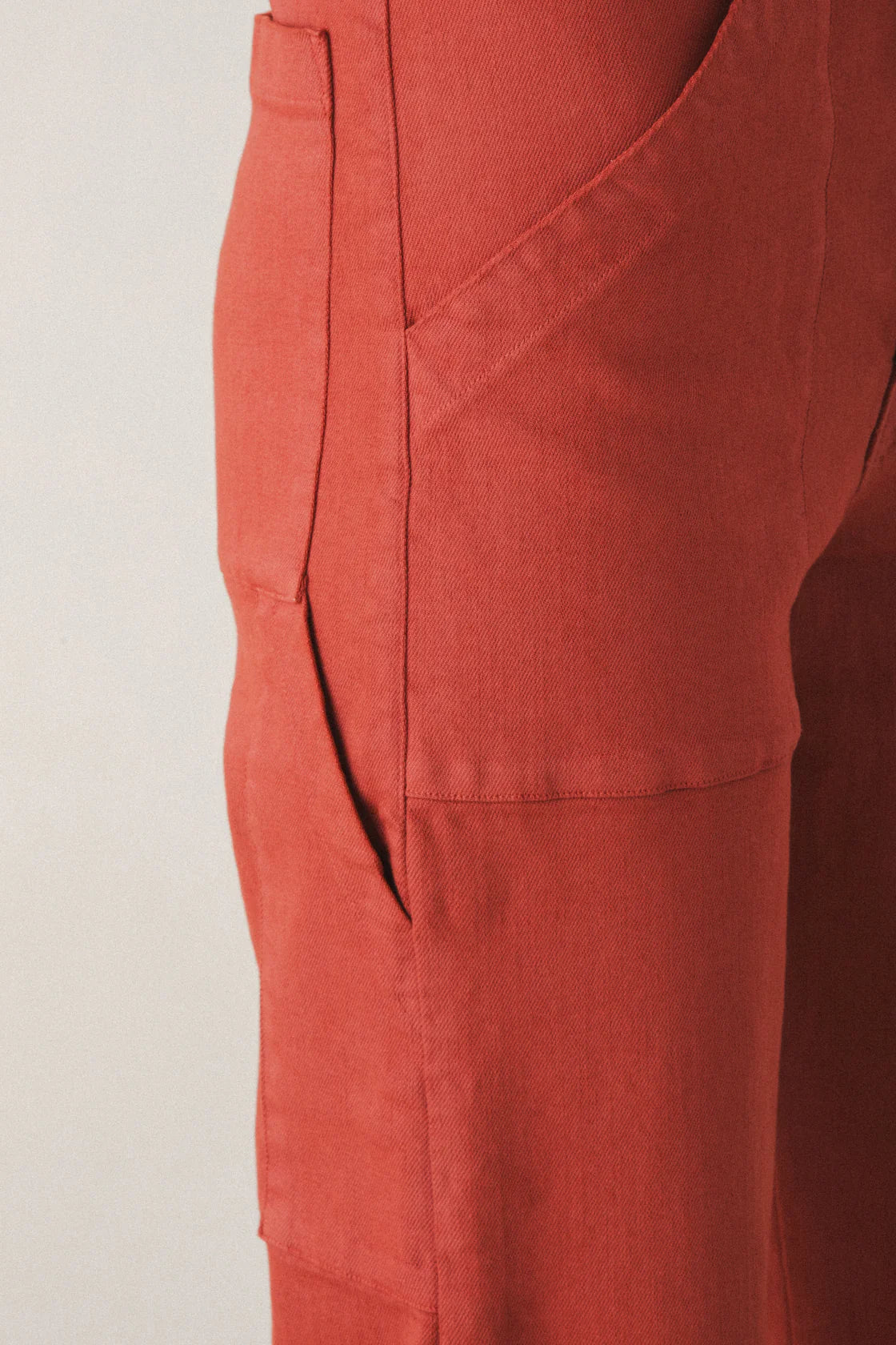 Long Carpenter Pant | Brick Organic