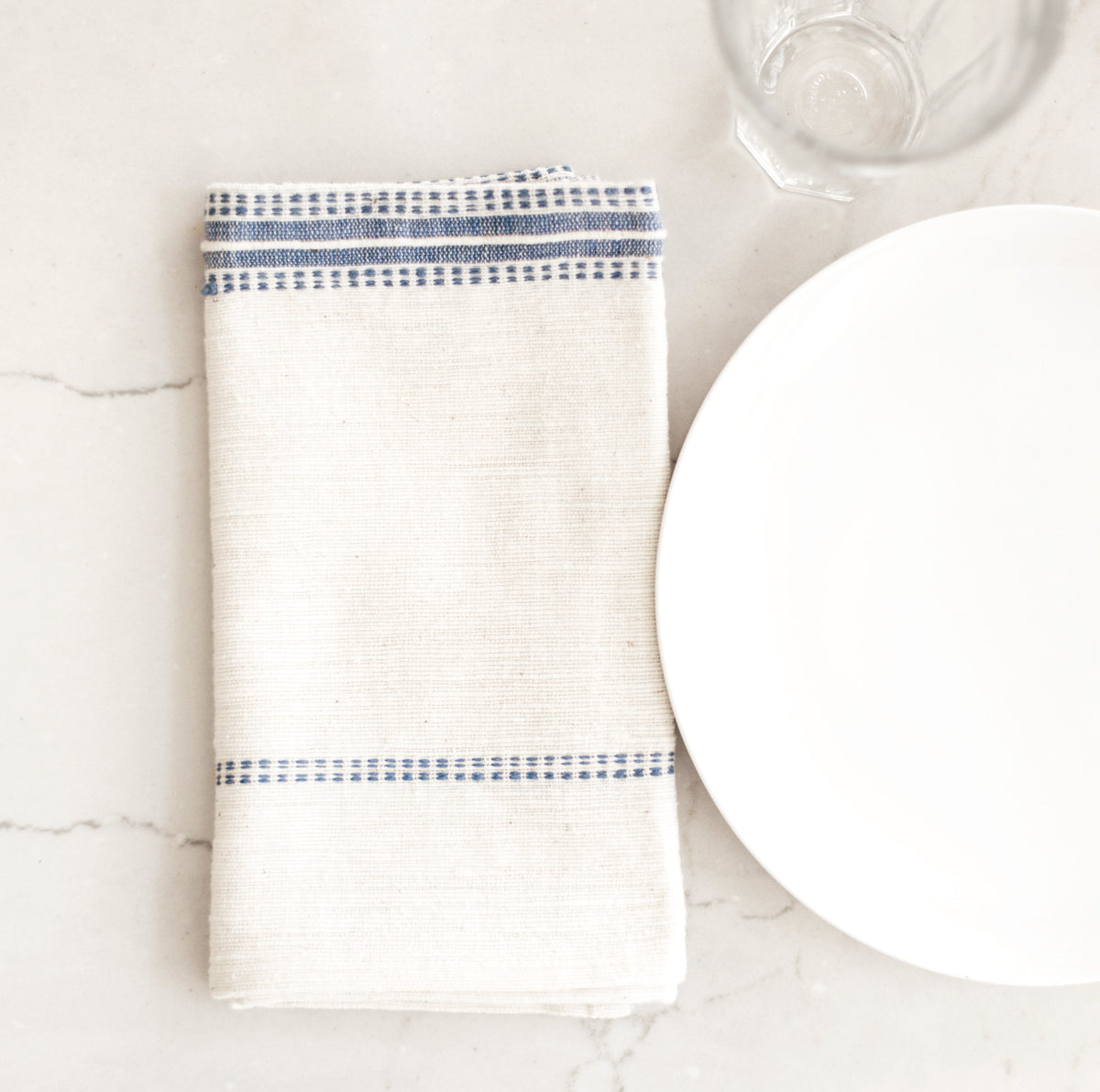 Aden Striped Cloth Napkin | Handspun Cotton