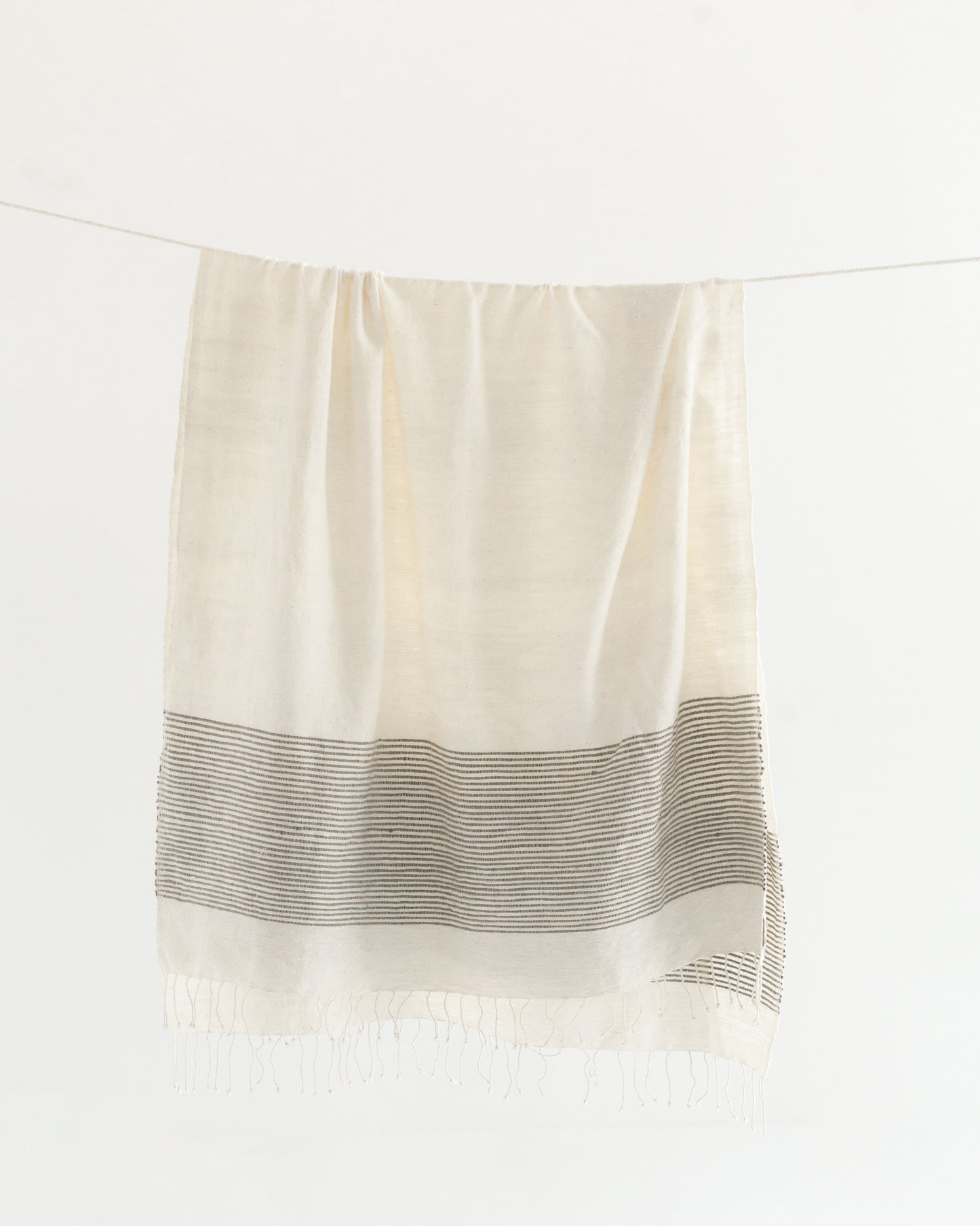 Riviera Throw Blanket | Natural Cotton