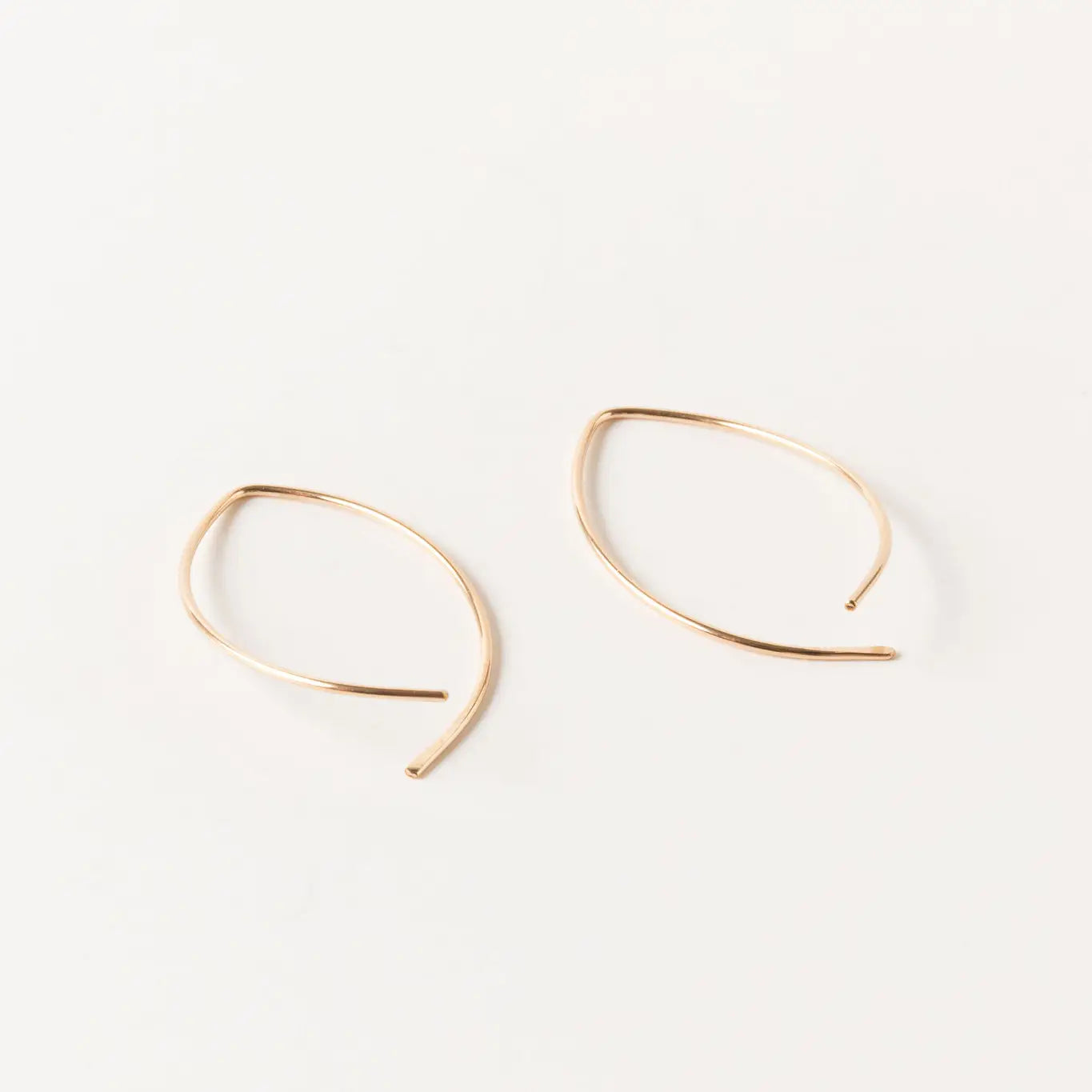 Poppy Threader Earrings | Gold Fill