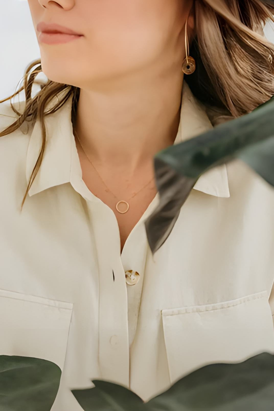 Sol Pendant Necklace | Gold Fill