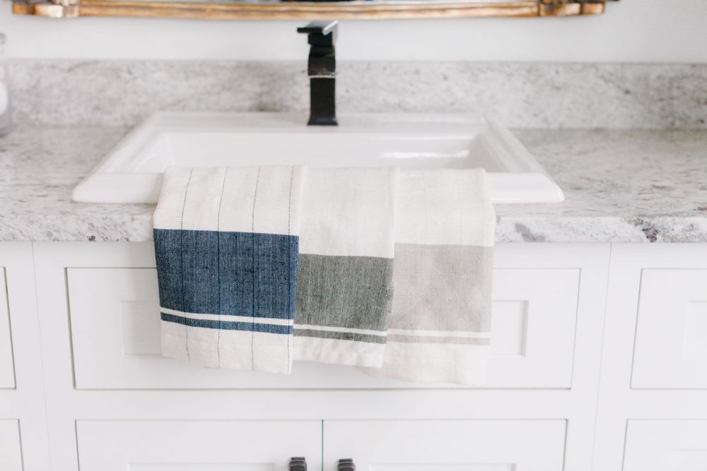 Chelsea Cotton Tea Towel | Handspun Cotton