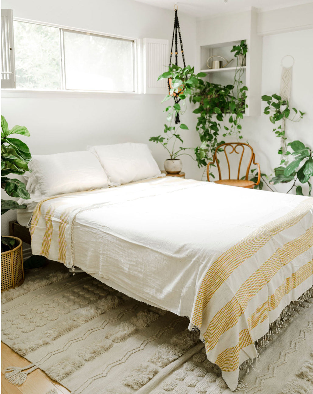 3 Panel Dotted Blanket | Handspun Cotton