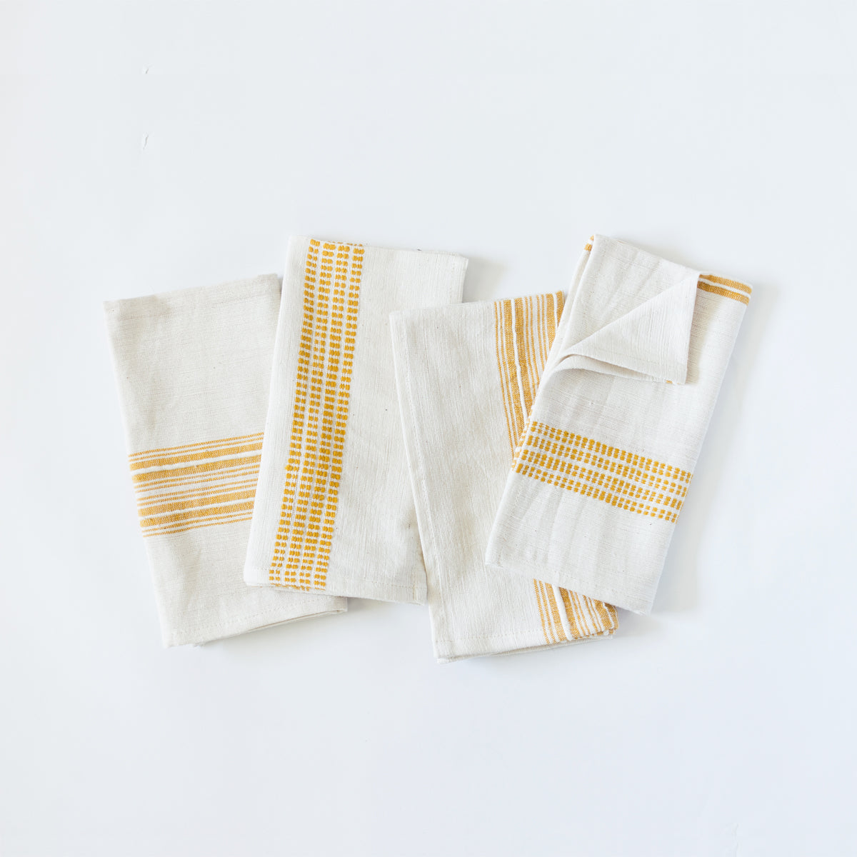 Aden Striped Cloth Napkin | Handspun Cotton
