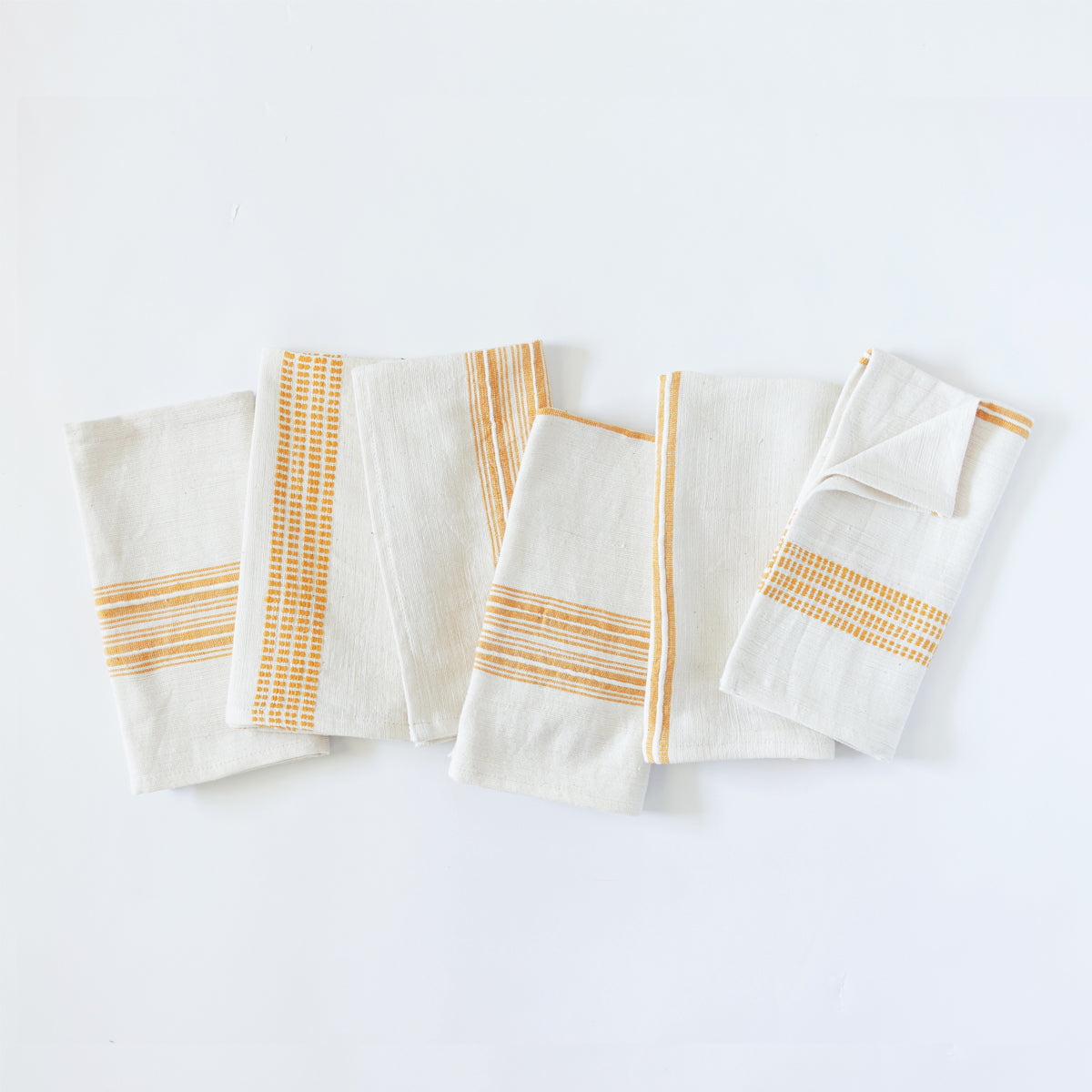 Aden Striped Cloth Napkin | Handspun Cotton