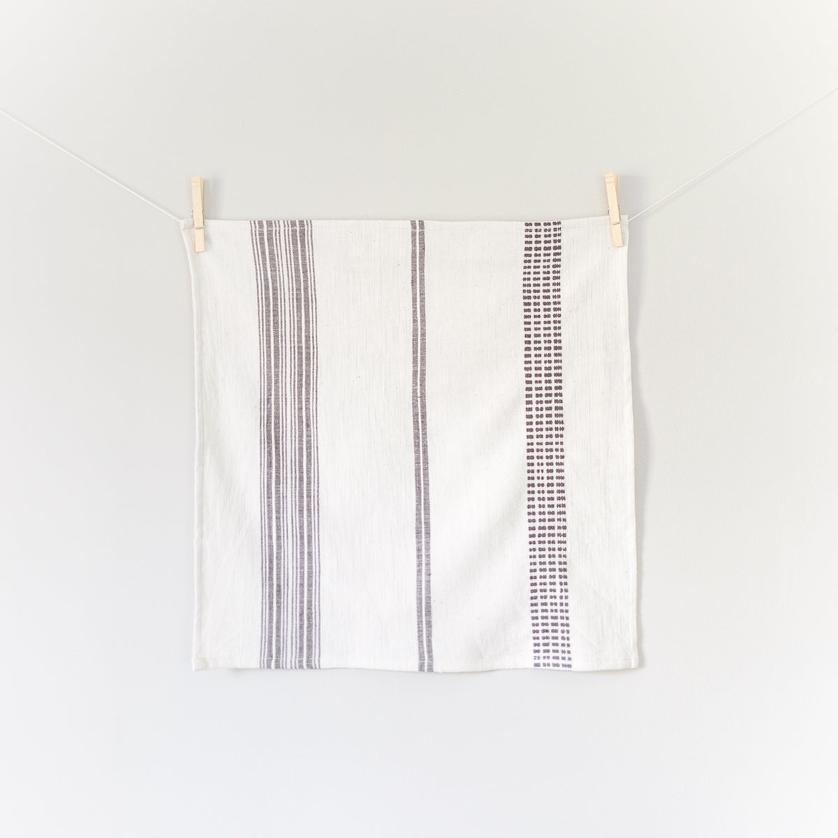 Aden Striped Cloth Napkin | Handspun Cotton