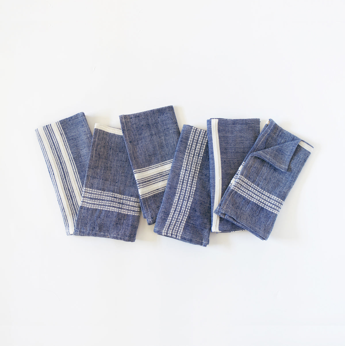 Aden Striped Cloth Napkin | Handspun Cotton