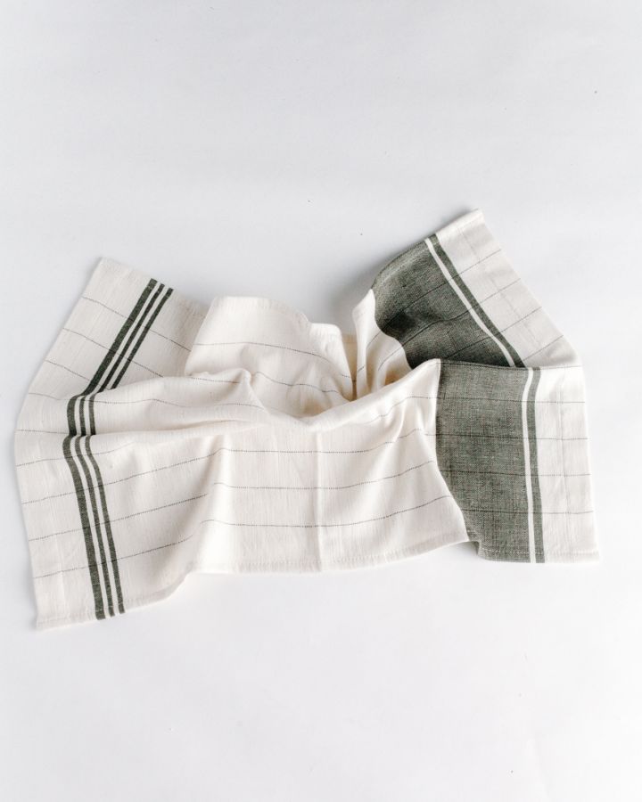 Chelsea Cotton Tea Towel | Handspun Cotton