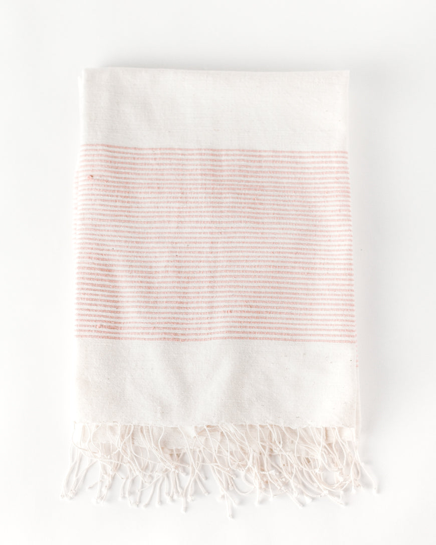 Riviera Throw Blanket | Natural Cotton