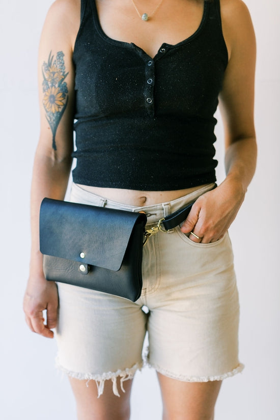 The Hip Satchel | Black