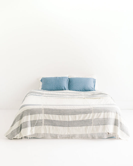3 Panel Dotted Blanket | Handspun Cotton