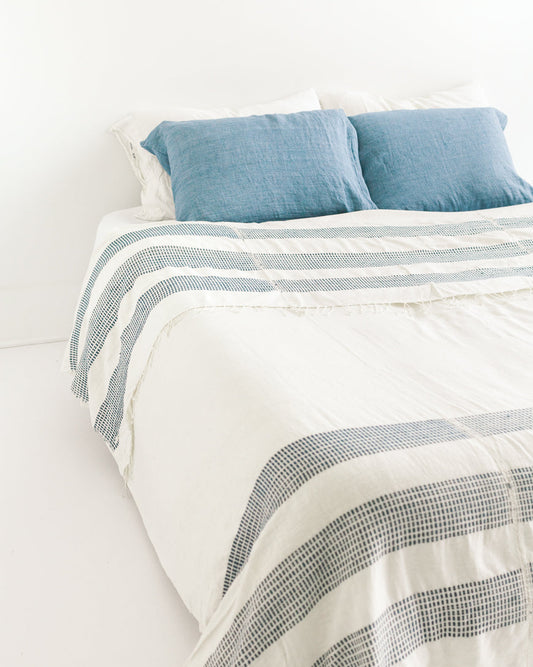 3 Panel Dotted Blanket | Handspun Cotton