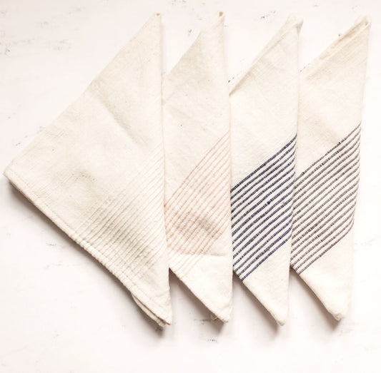 Riviera Cloth Napkins | Natural Cotton