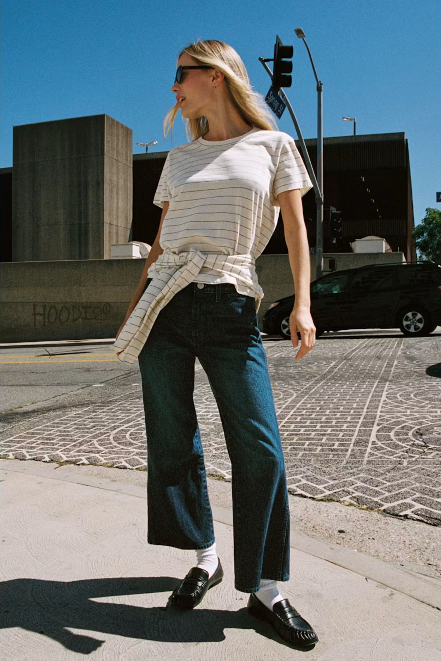 Robbie Denim Trouser | Untitled Dark Wash