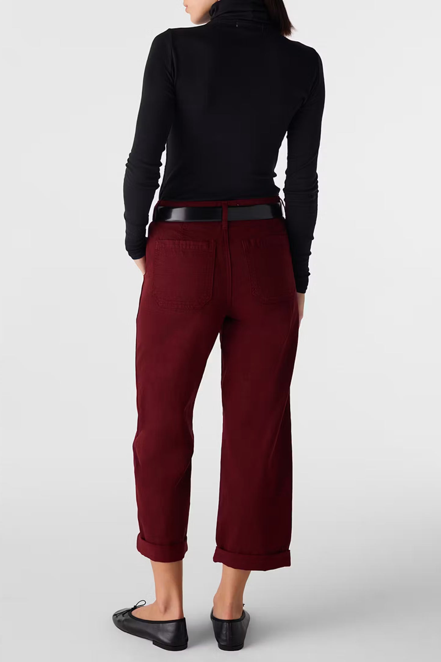Ursula Relaxed Chino | Decadent Red