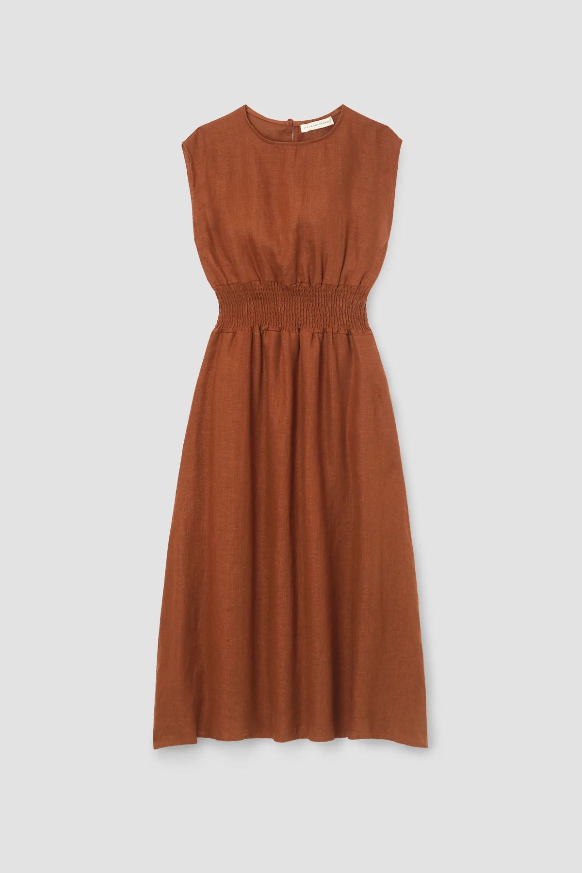 Ottillie-May Dress | Russet Linen