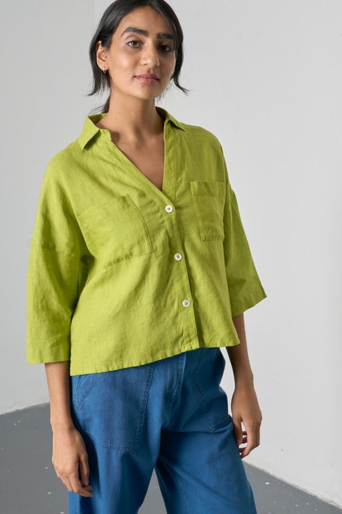 Ava Oversized Blouse | Citronelle Linen