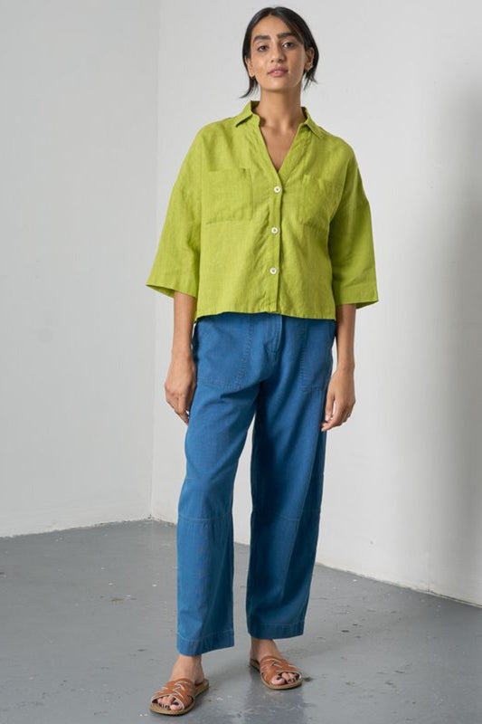 Ava Oversized Blouse | Citronelle Linen