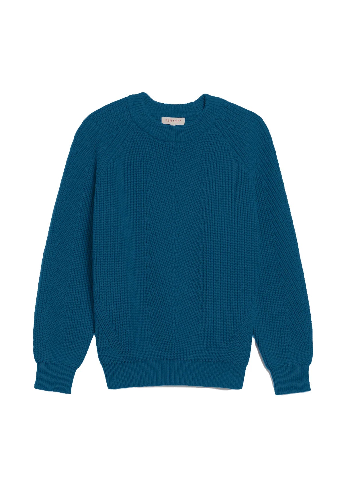 Chelsea Cotton Sweater | Deep Ocean