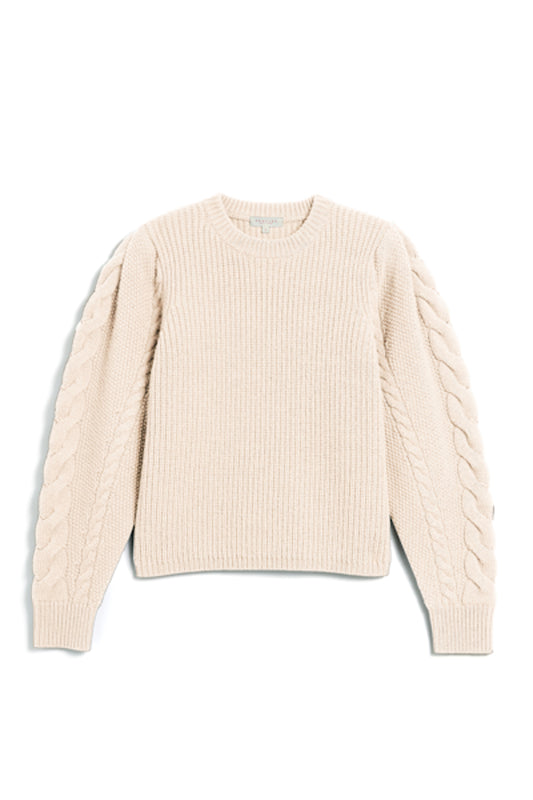 Grisel Wool Sweater | Antique White