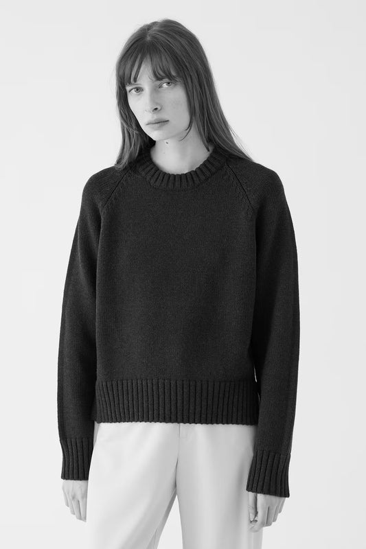 Imogen Cotton Cashmere Sweater | Oatmeal