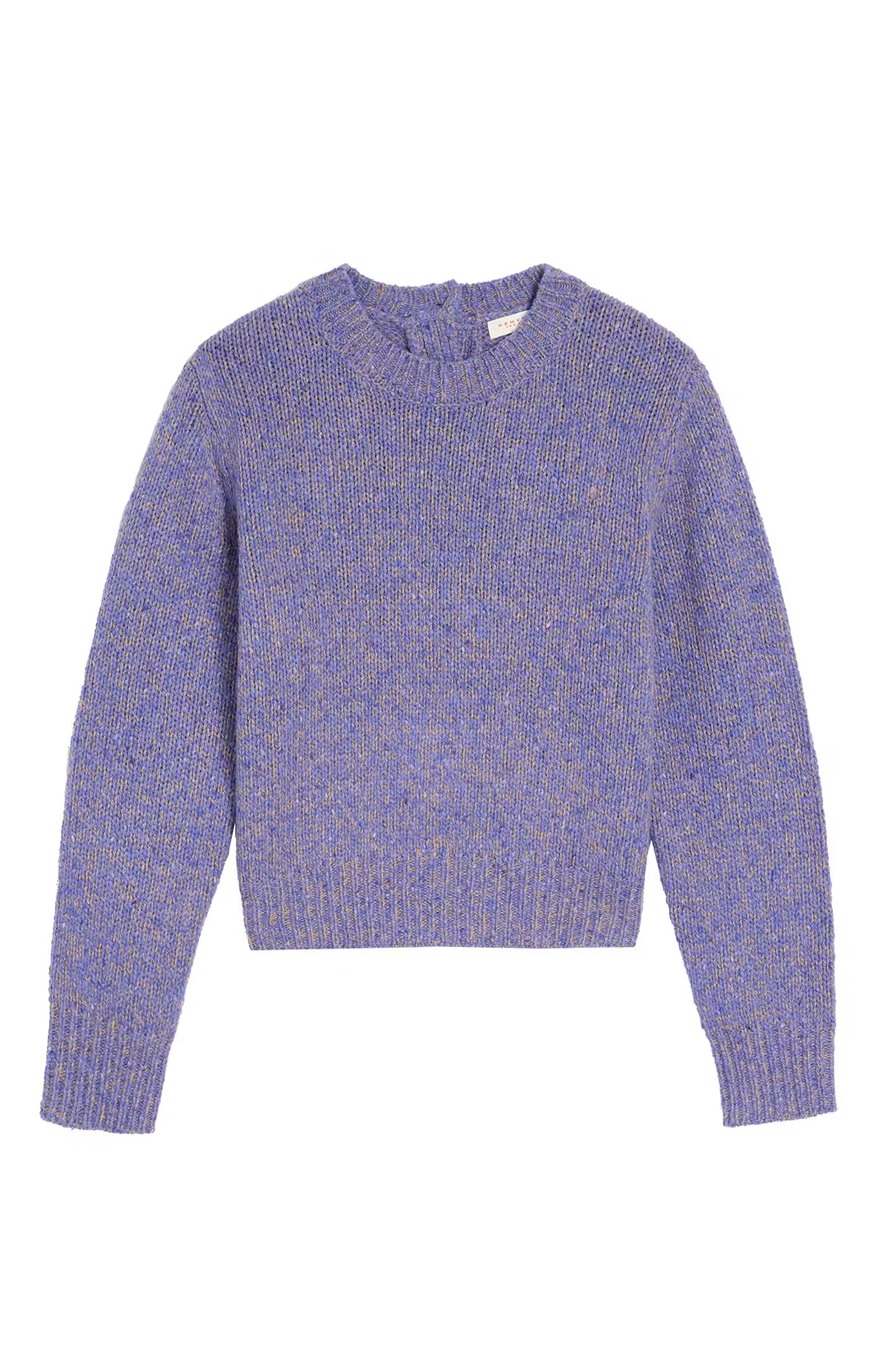 Talia Wool Alpaca Sweater | Lavender Confetti