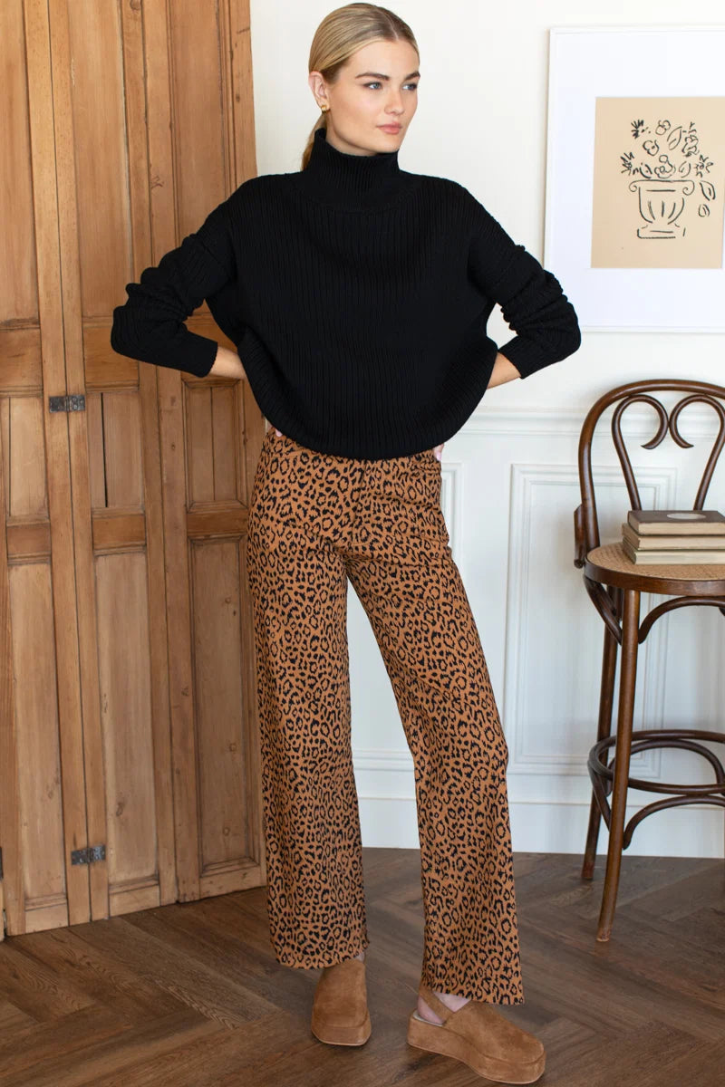 Everyday Pant | Vintage Leopard