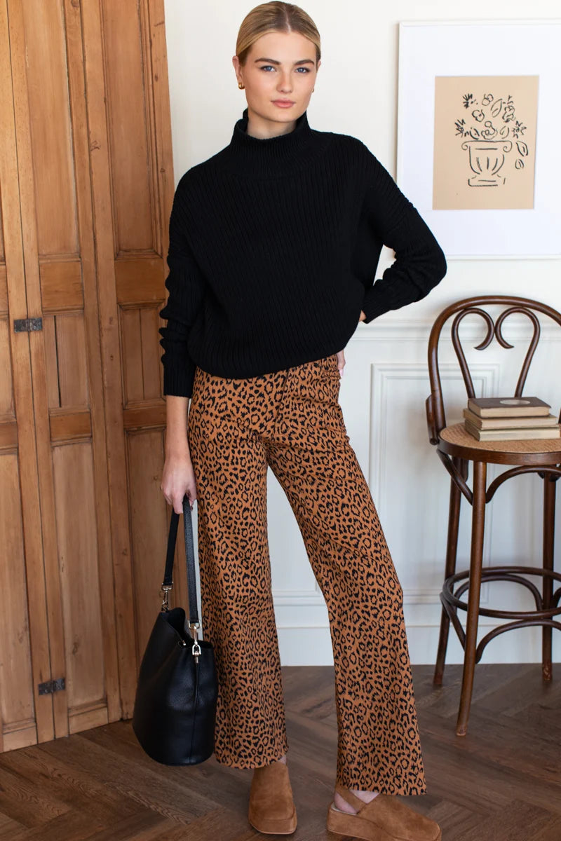 Everyday Pant | Vintage Leopard