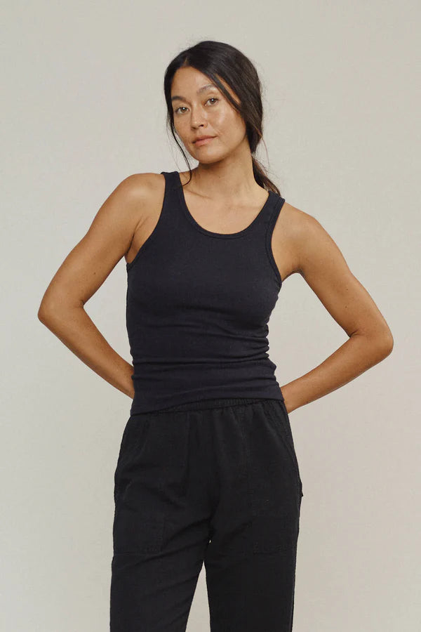 Alta Tank | Black Organic