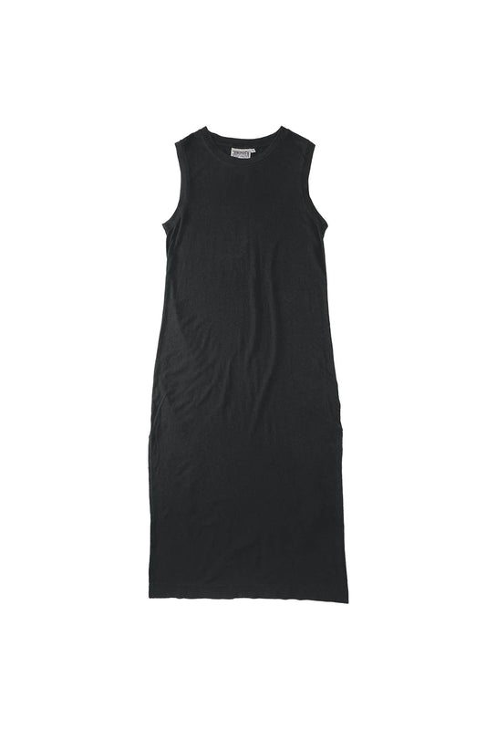 Hermosa Hemp Cotton Dress | Black Organic