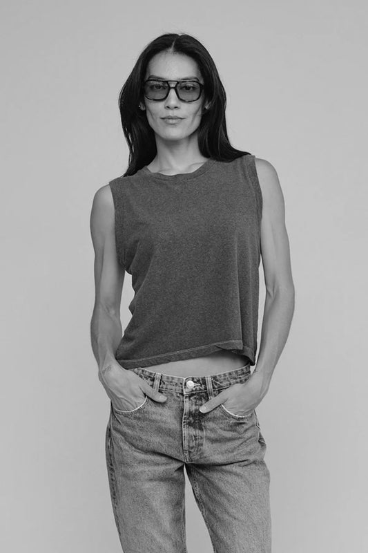 Phoenix Tee | Heather Grey Organic