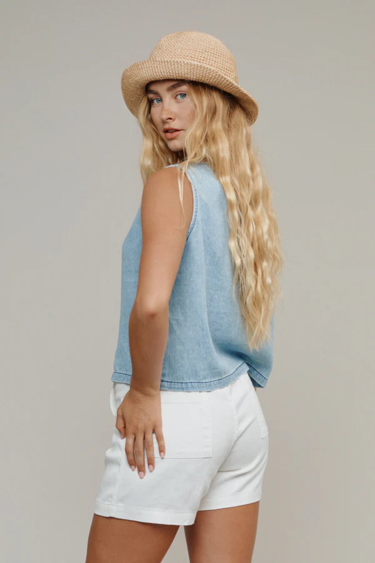 Skyline Vest | Summer Denim