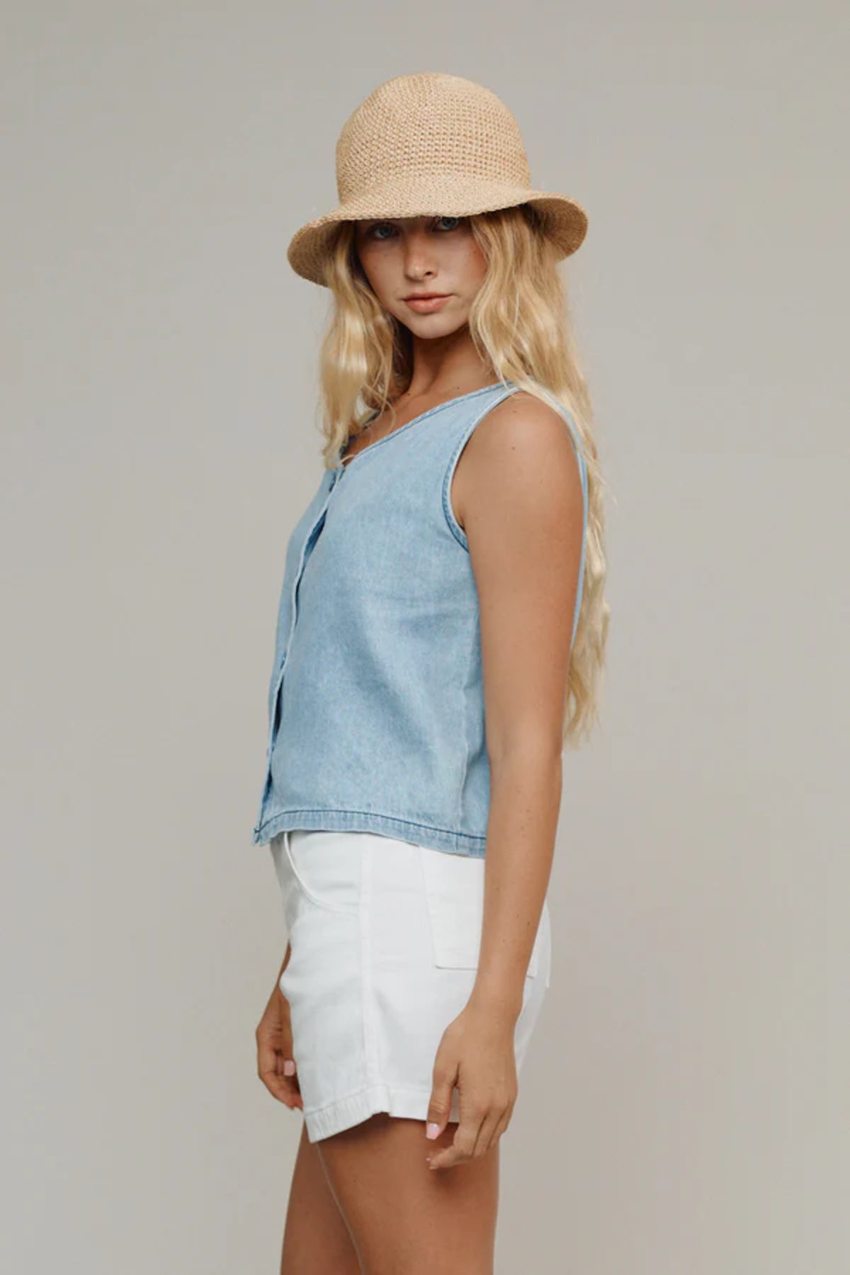 Skyline Vest | Summer Denim