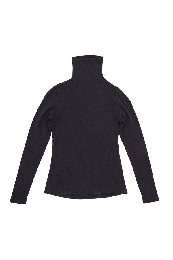 Whidbey Turtleneck | Black Organic